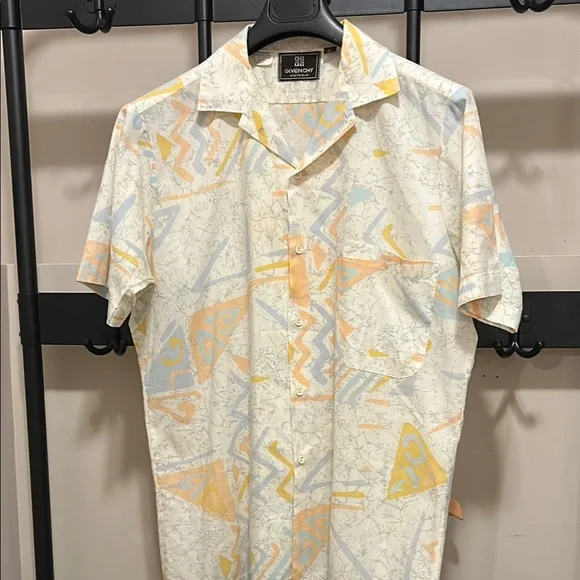Givenchy Multicolor Abstract Pattern Shirt - Picture 1 of 3